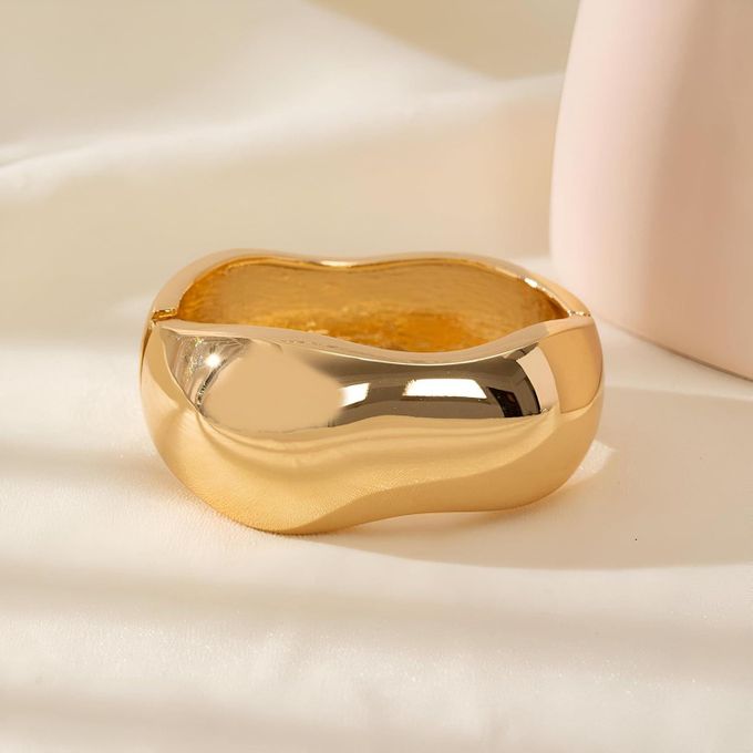 Golden Wave Bangles