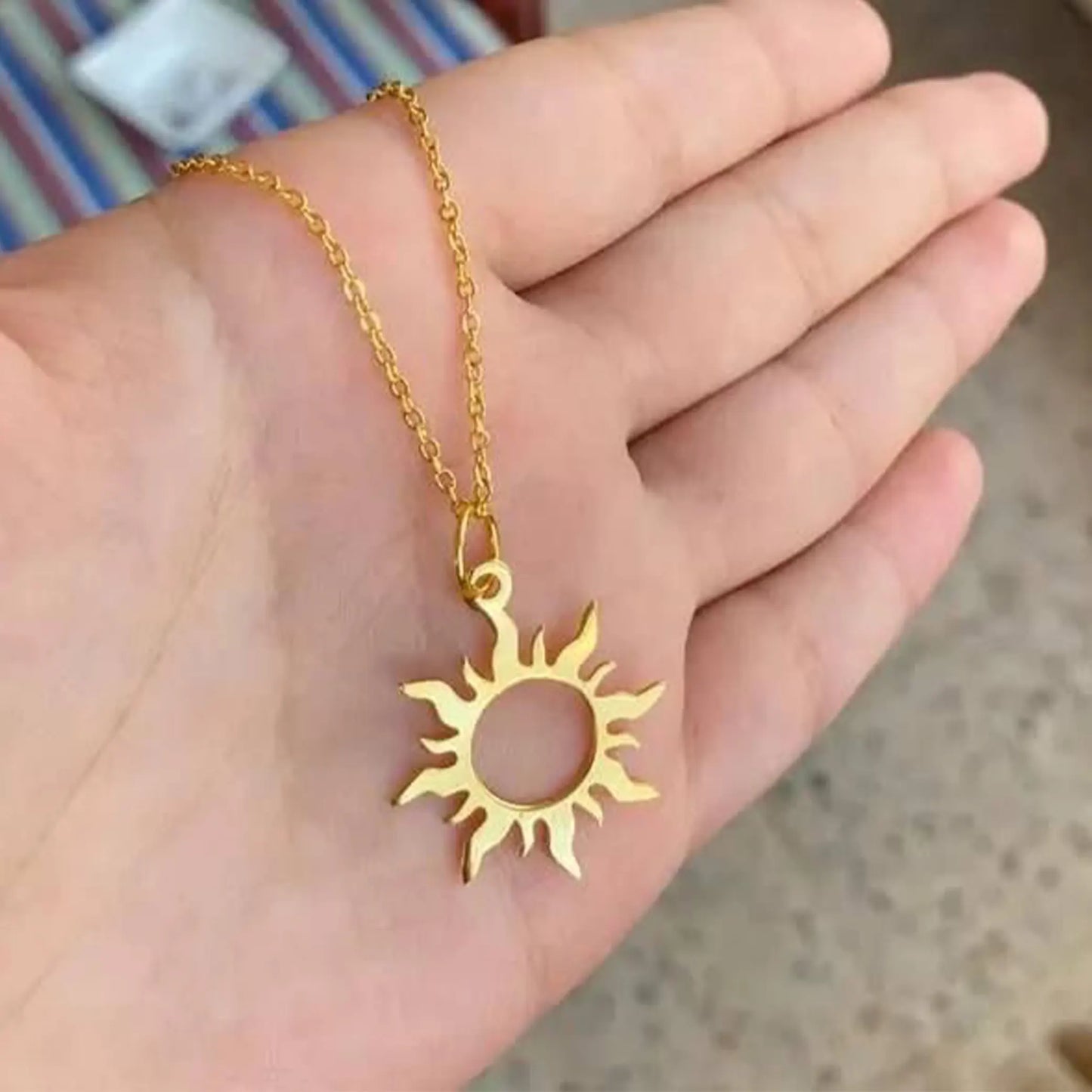 Rapunzel Sun Necklace