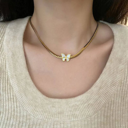 Butterfly Fashion Versatile Necklace