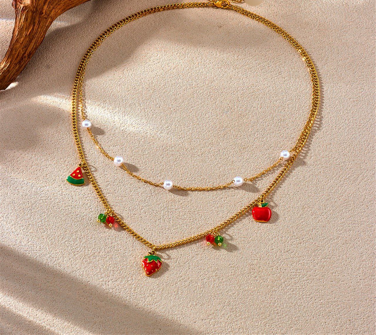 Strawberry Necklace