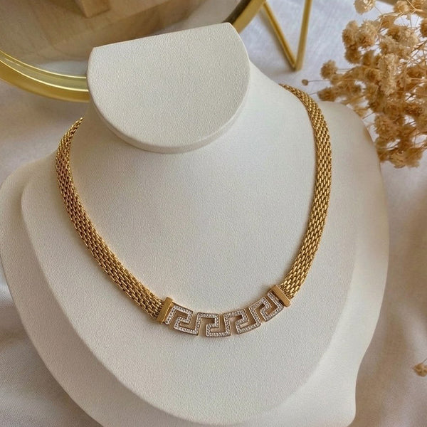 Greek Key Necklace