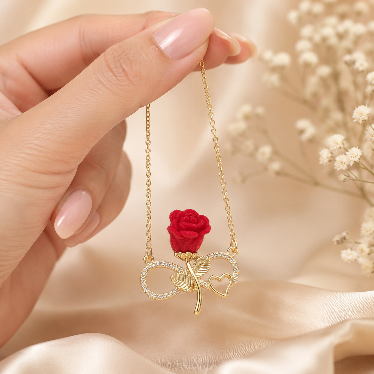 Forever Rose Necklace