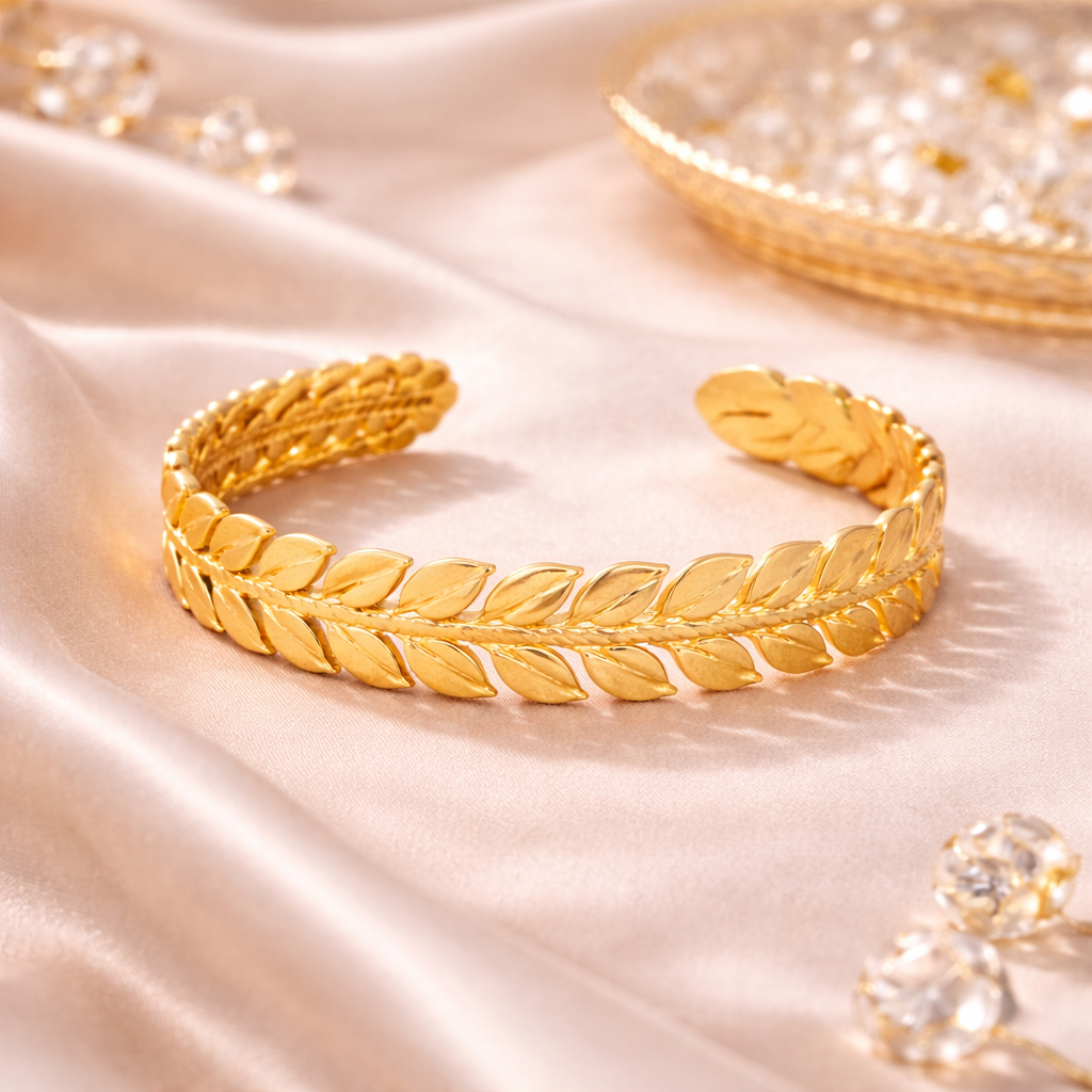 Royal Leaf Bangles