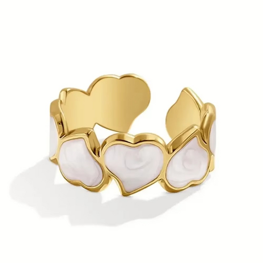 Bohemia Love Heart Ring