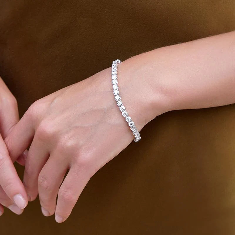 Tennis Silver Bracelet