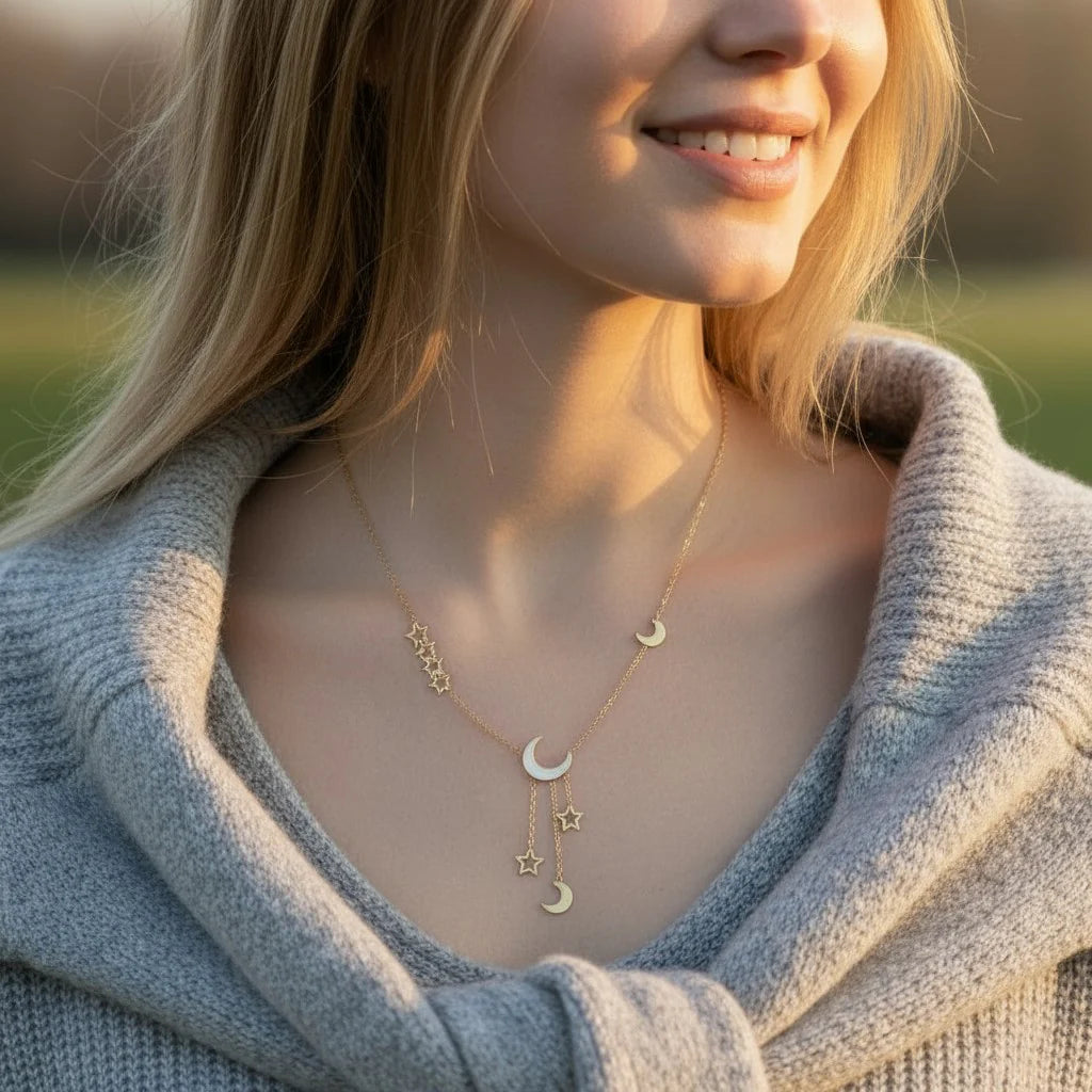 Crescent Moon Necklace
