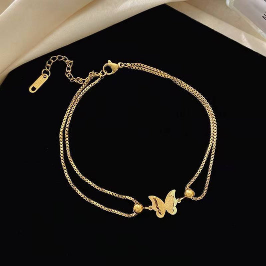 Stainless Eleonora Anklet