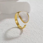Pearl Swirl Ring