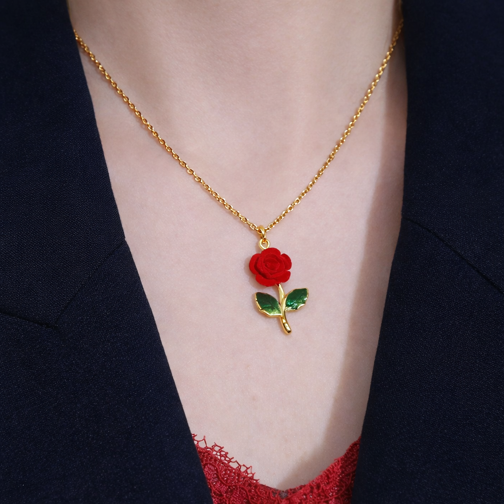 Rose Necklace