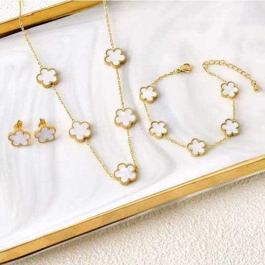 White Van Cleef Set