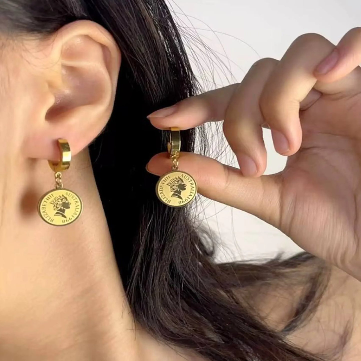 Coin Earrings