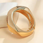 Gold Geometric Shape Bangles