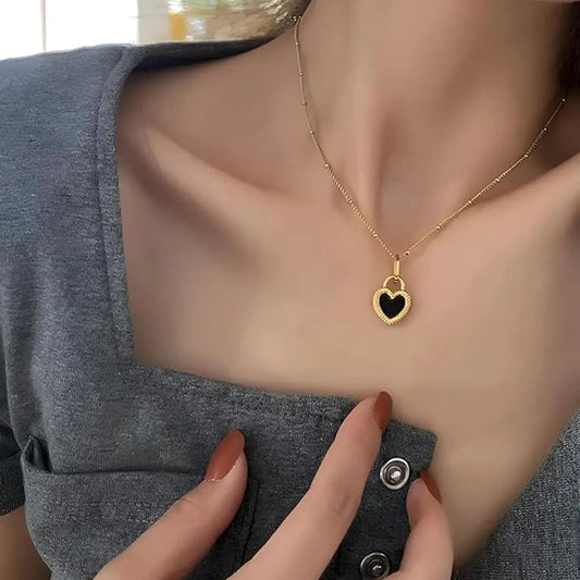 Double Sided Heart Necklace