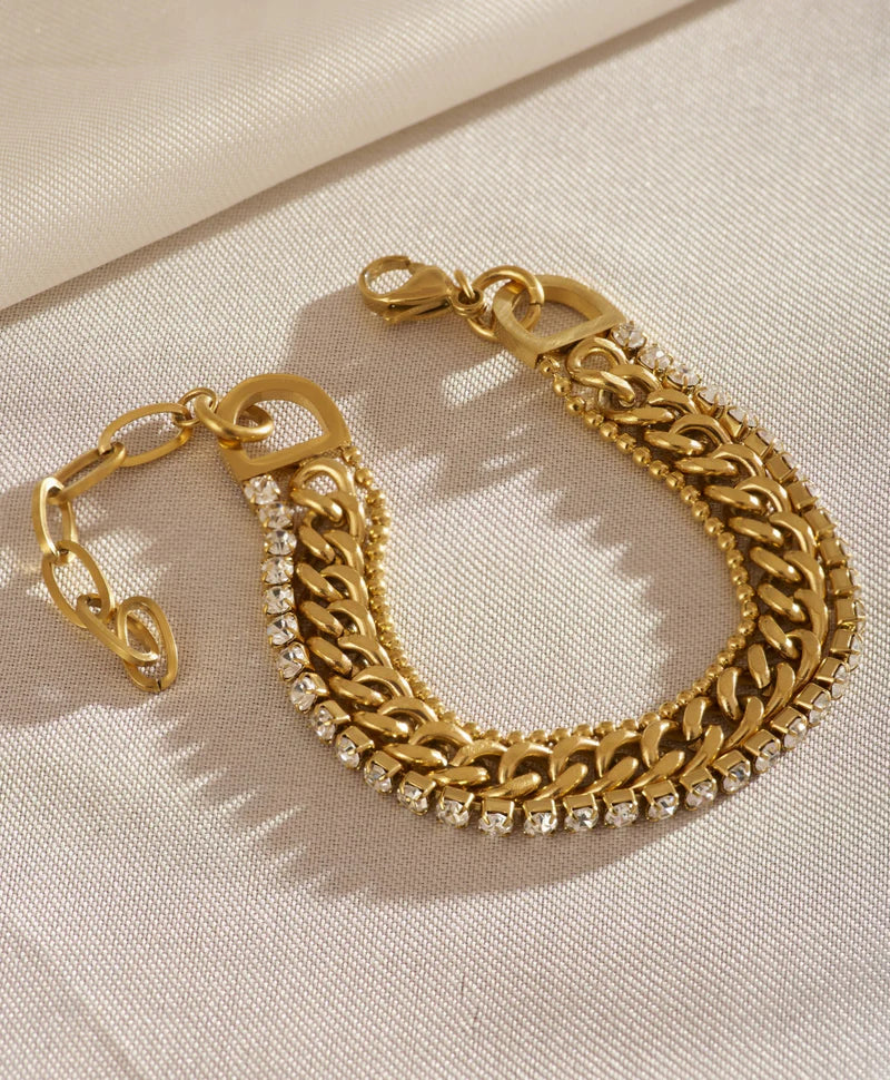 Cuban Tennis Bracelet