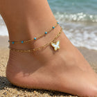 Ocean Butterfly Anklet