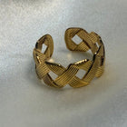 Wave Open Ring