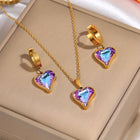 Colorful Shiny Heart Set