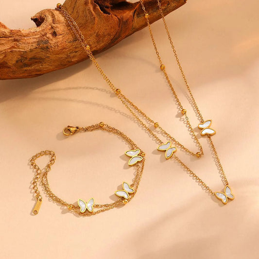 Butterfly Two layers Set