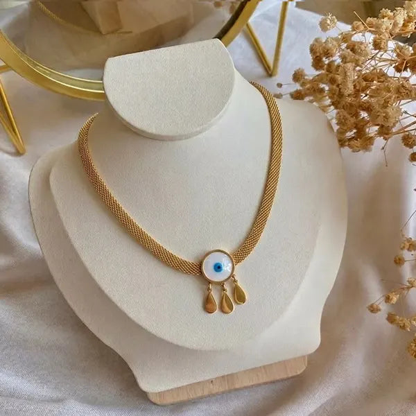 Golden Eye Necklace
