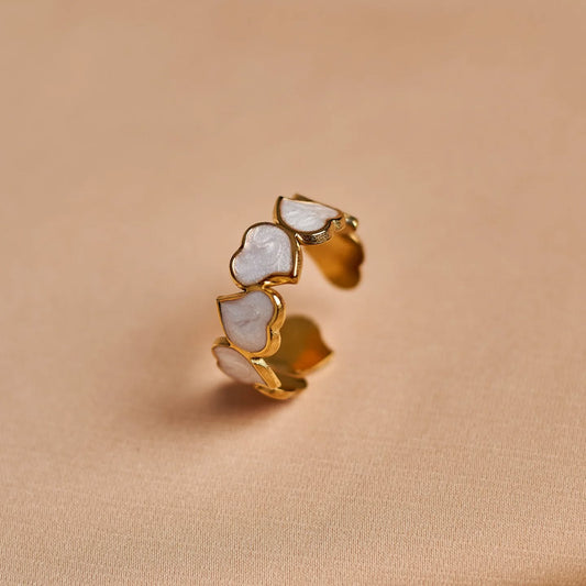 Bohemia Love Heart Ring