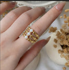 Pearl Gold Ring