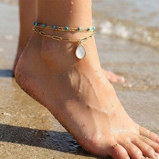 Sea Breeze Anklet