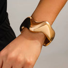 Golden Wave Bangles