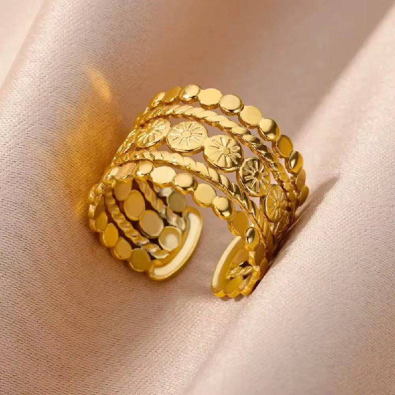 Coin-Inspired Ring