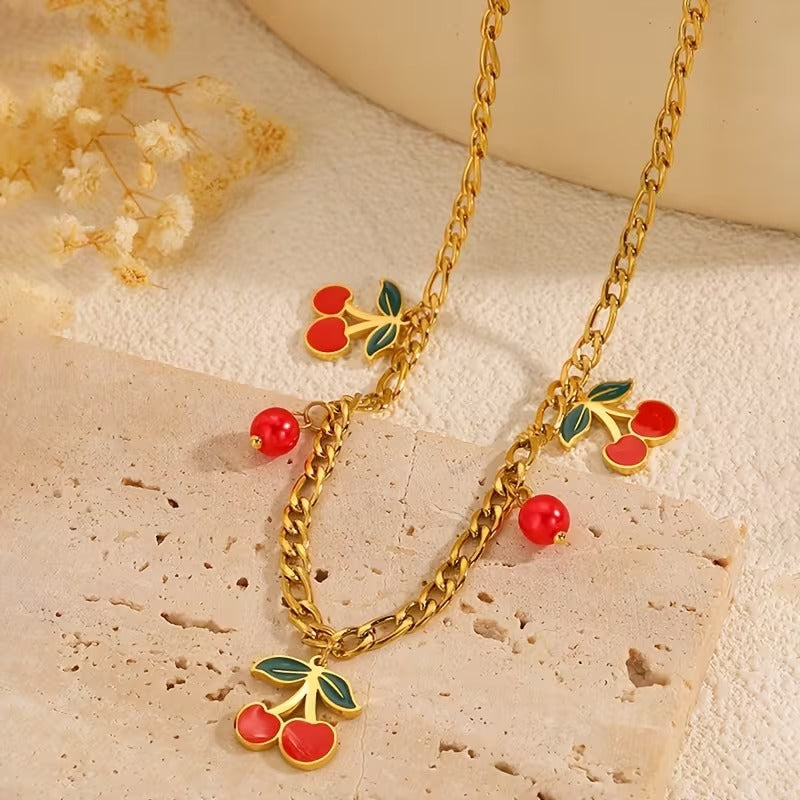 Sweet Cherry Necklace