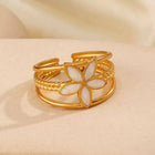 Elegant Flower Ring