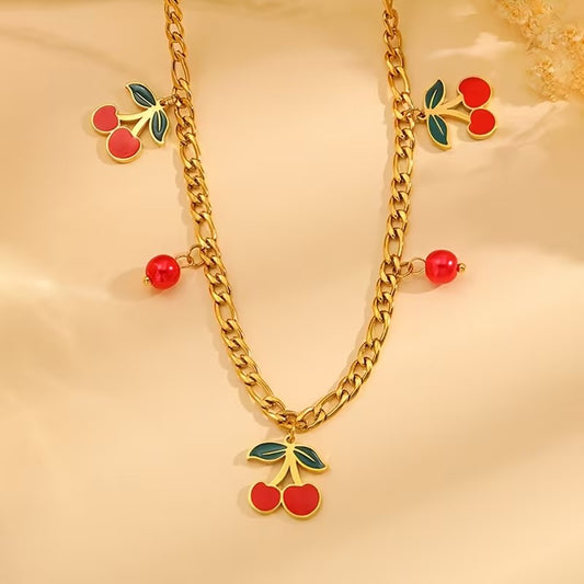 Sweet Cherry Necklace