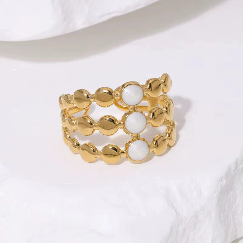 Pearl Gold Ring