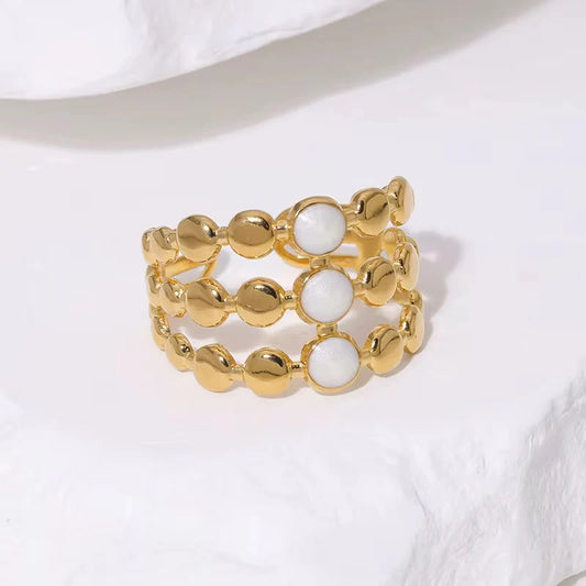 Pearl Gold Ring