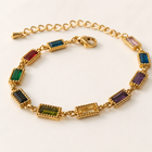 Rainbow Baguette Bracelet