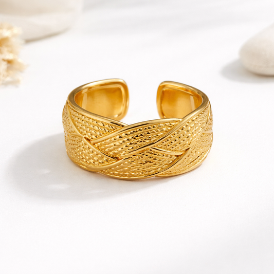 Infinity Weave Ring