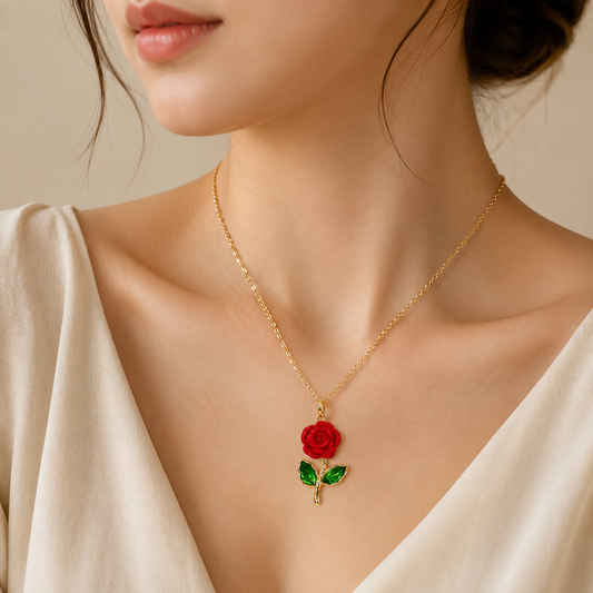 Rose Necklace