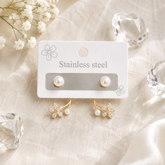 Pearl Bloom Earrings