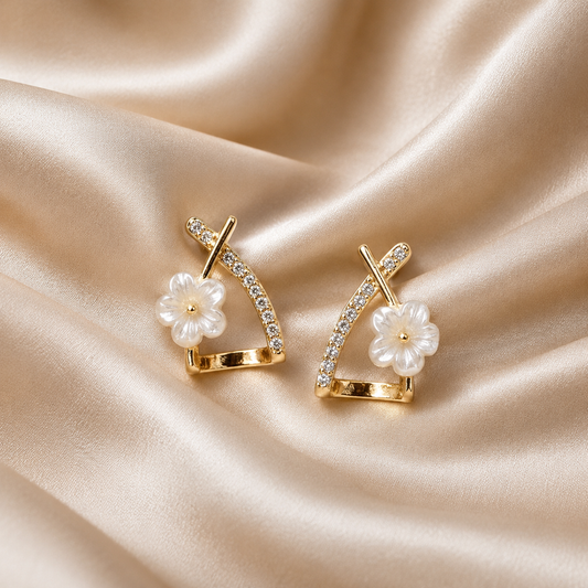 Crystal Bloom Earrings