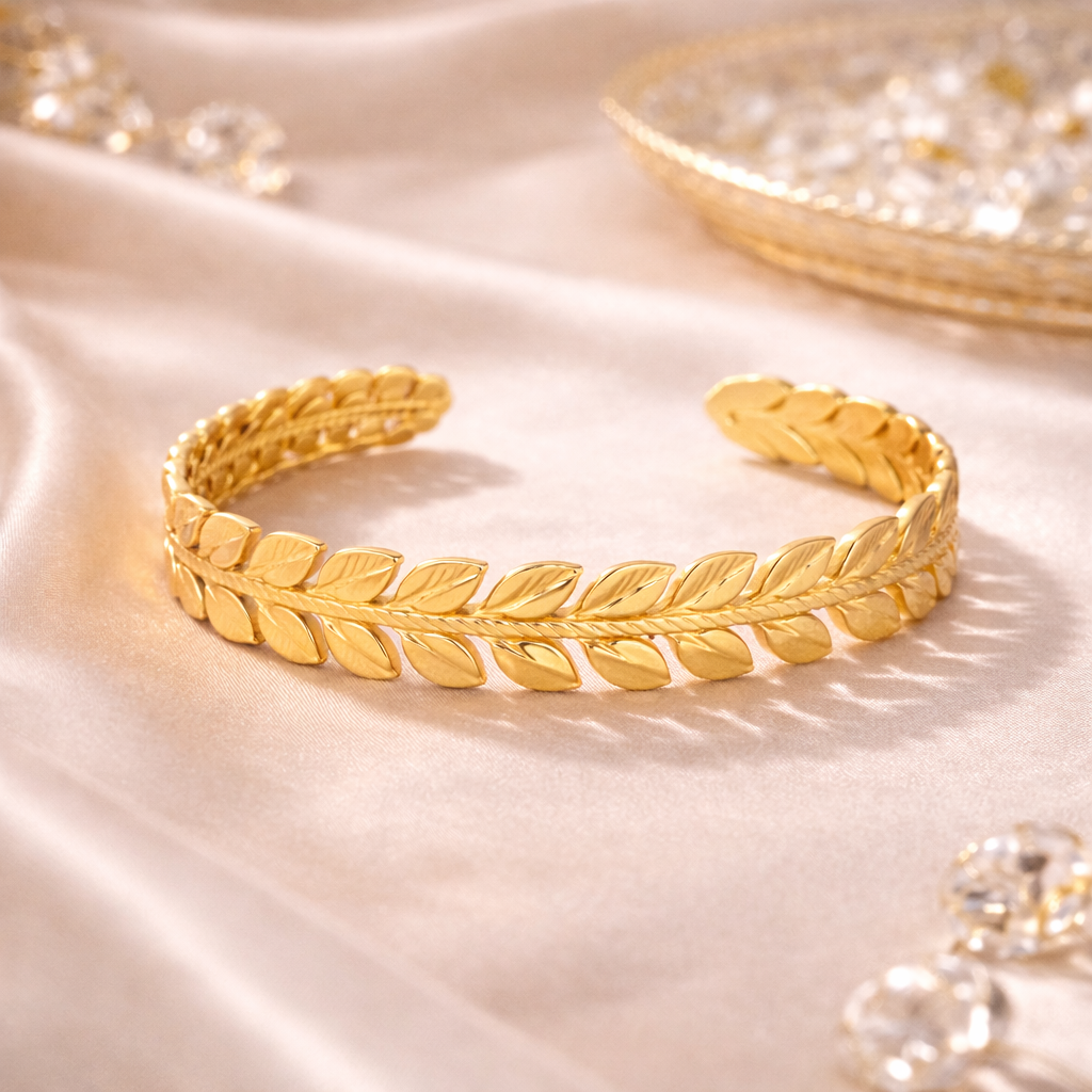 Royal Leaf Bangles