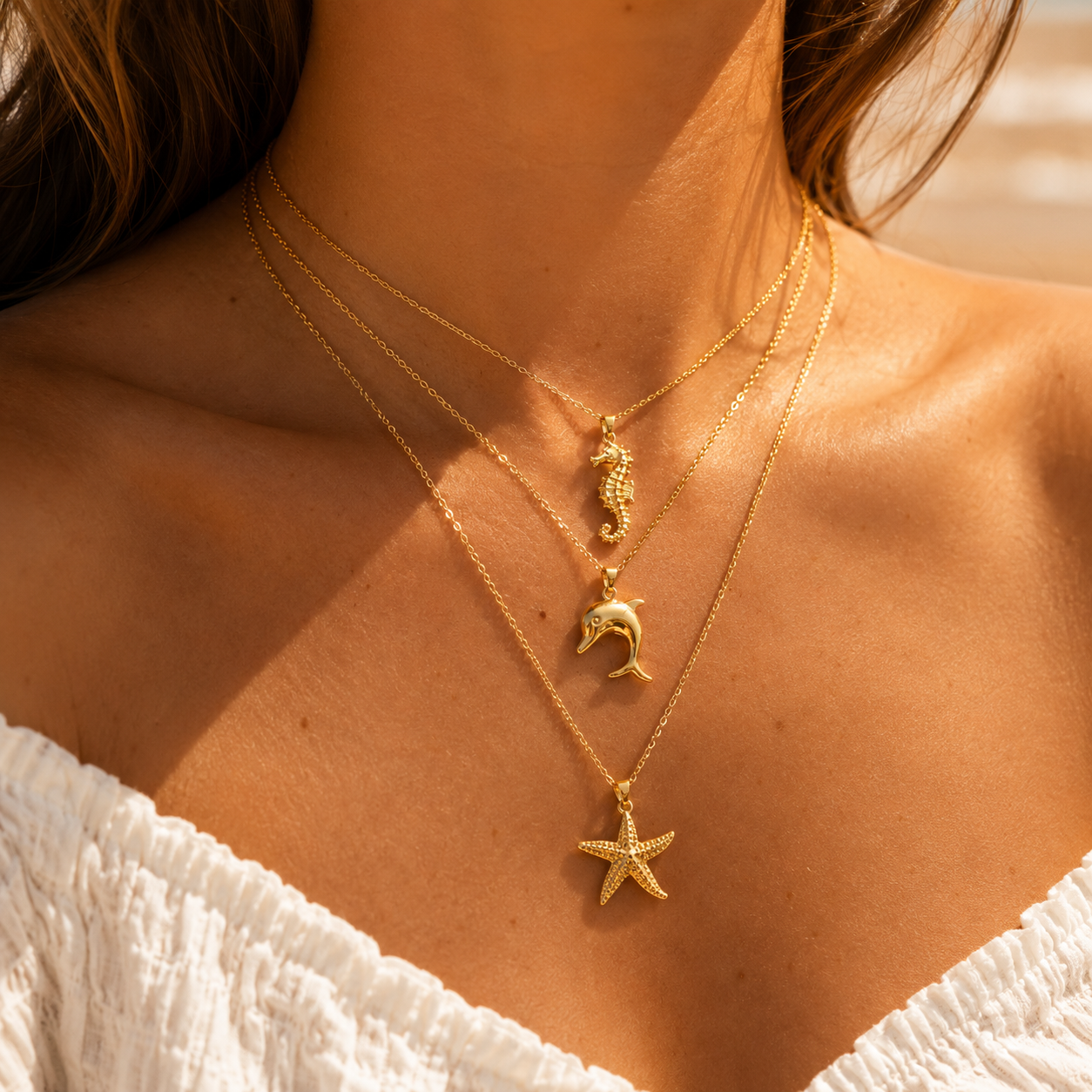 Ocean Treasures Necklace Set