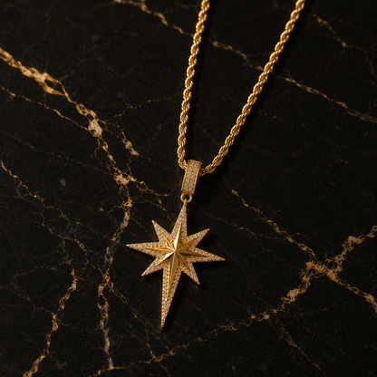Celestial North Star Necklace