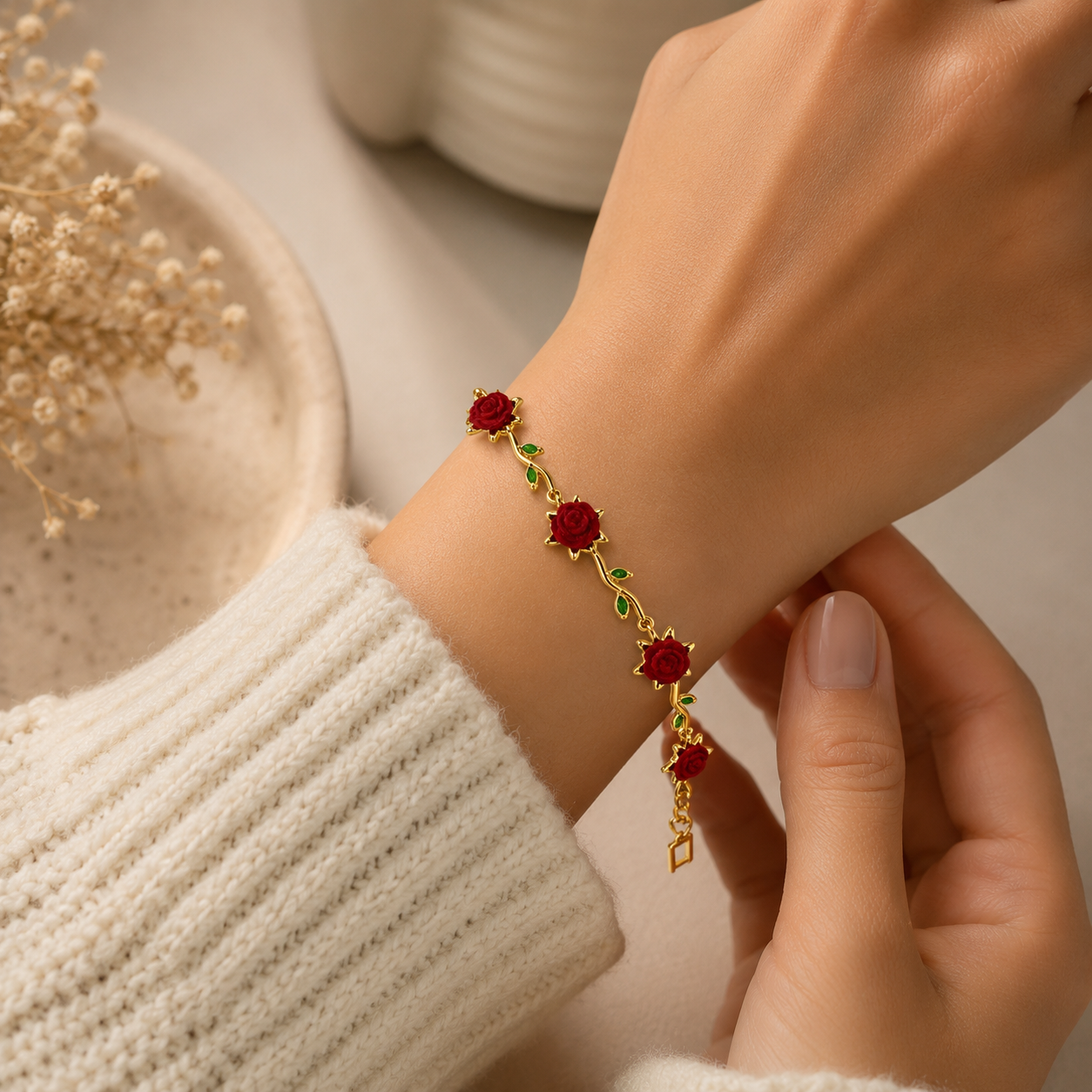 Rose Bracelet