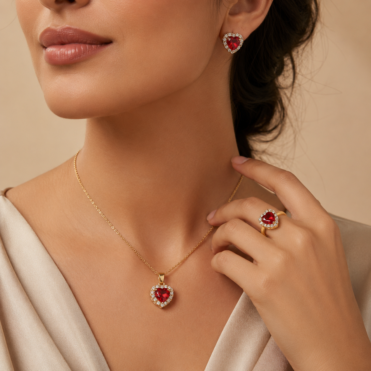 Red Pandora Set