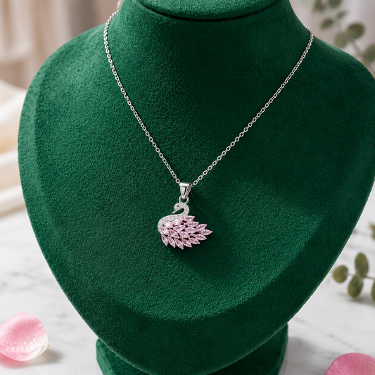 Royal Swan Necklace