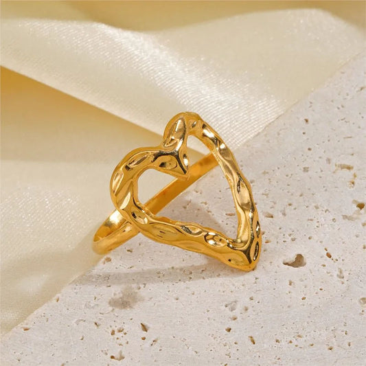 Heart Open Ring