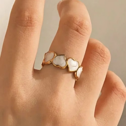 Bohemia Love Heart Ring