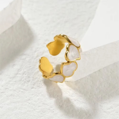 Bohemia Love Heart Ring