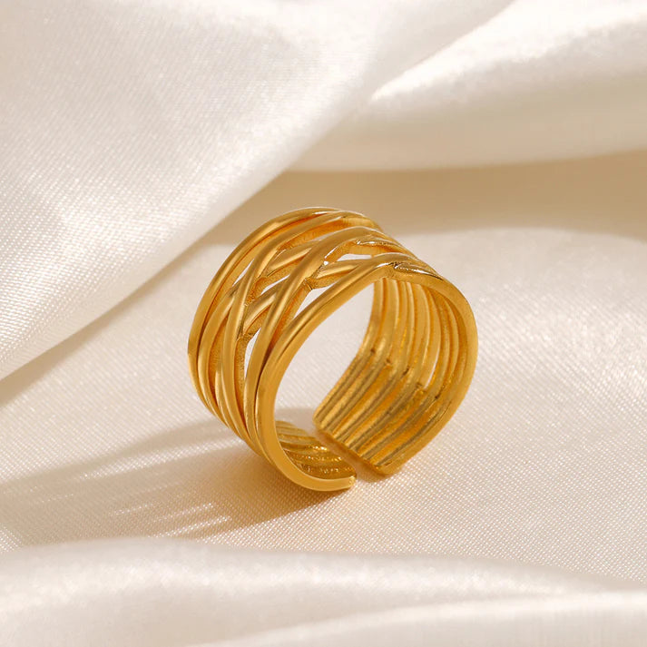 Etch Statement Ring