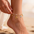 Dolphin Pearl Anklet