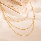 Humsa  3 Levels Necklace